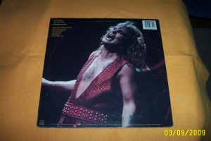 Ozzy Osbourne "Mr. Crowley' Live EP Picture Disc Back Cover