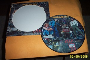 The Who "Who Are You" Picture Disc Front