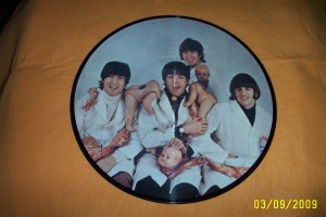 The Beatles "Yesterday and Today" Butcher 2 Picture Disc Back