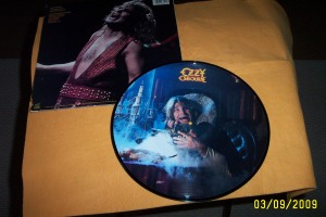 Ozzy Osbourne "Mr. Crowley" Live Collectors EP Picture Disc Back