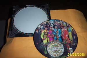 The Beatles "Sgt Pepper" Picture Disc W/Cover Front